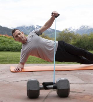 Side Plank with Tube